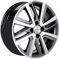 Khomen KHW1609 Gray-FP 4*100 6xR16 ET50 DIA60.1