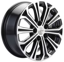 Khomen KHW1610 Black-FP 5*108 6.5xR16 ET45 DIA60.1