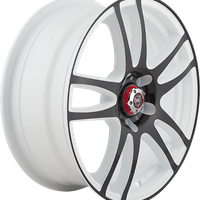 NZ F-45 W+B 5*105 7xR17 ET42 DIA56.6